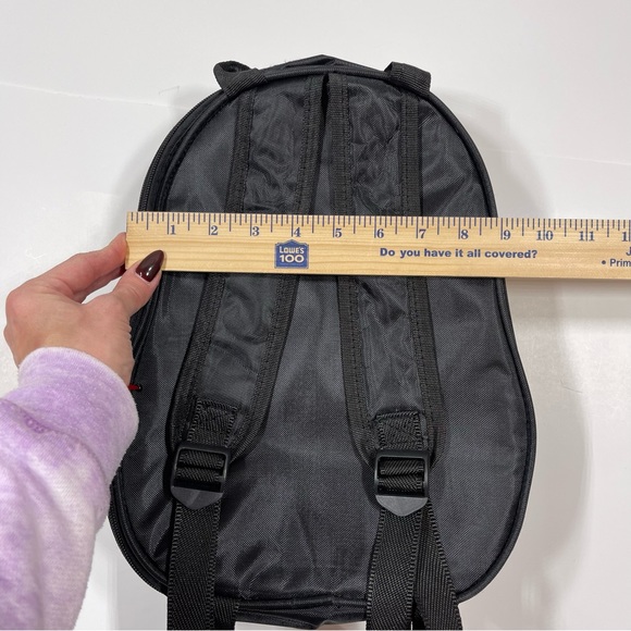 Black Penguin Hard Shell Travel Backpack - Picture 15 of 16